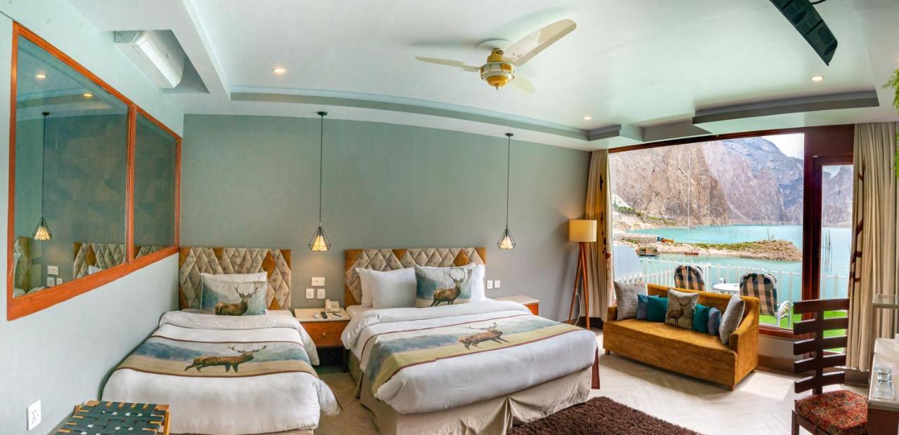 Luxus Hunza Attabad Lake Resort Karimabad  외부 사진
